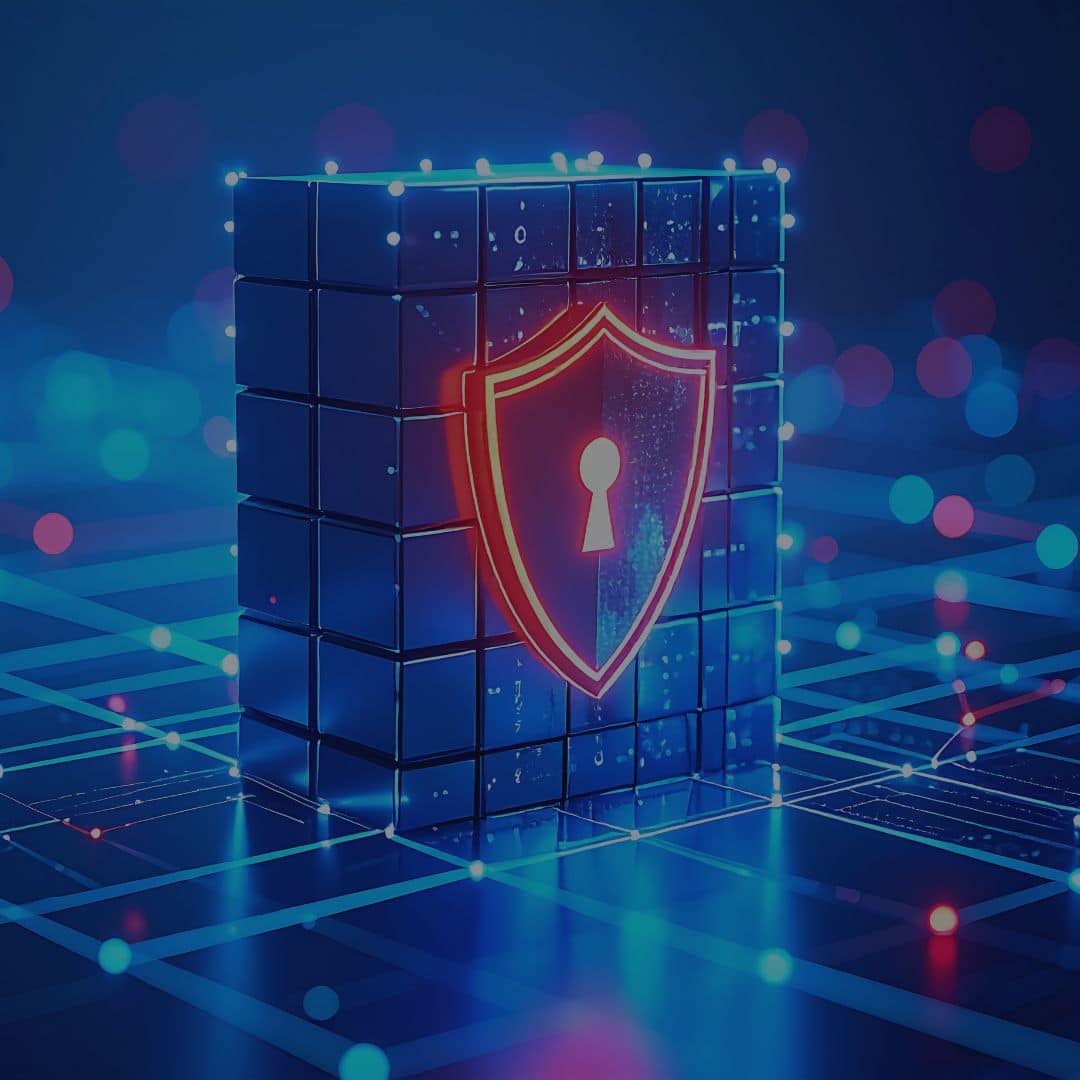 Visuel de protection numérique représentant le principe du Security by Design